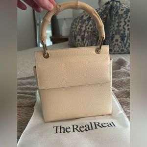 Gucci Vintage Bamboo Top Handle Bag